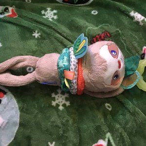 Infantino Music and motion pulldown soft sloth